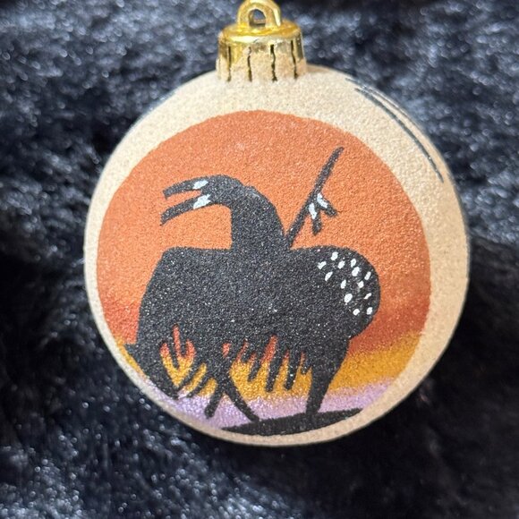 Native American Navajo Sand Painting Ball Ornament Christmas Lot (6) - Picture 5 of 9